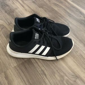 Black adidas sneakers
